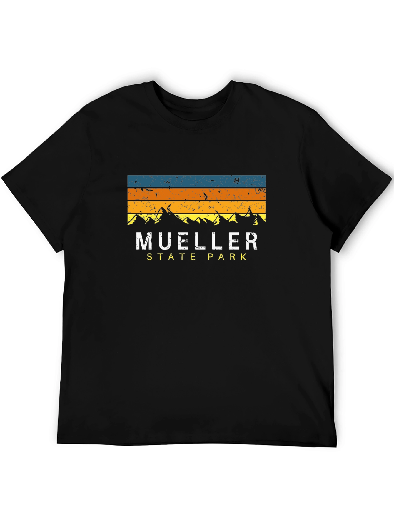 Mueller State Park T-Shirt: Mountain Retro Style