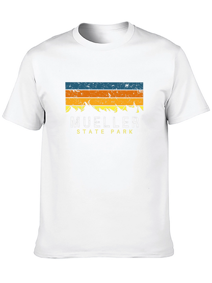 Mueller State Park T-Shirt: Mountain Retro Style