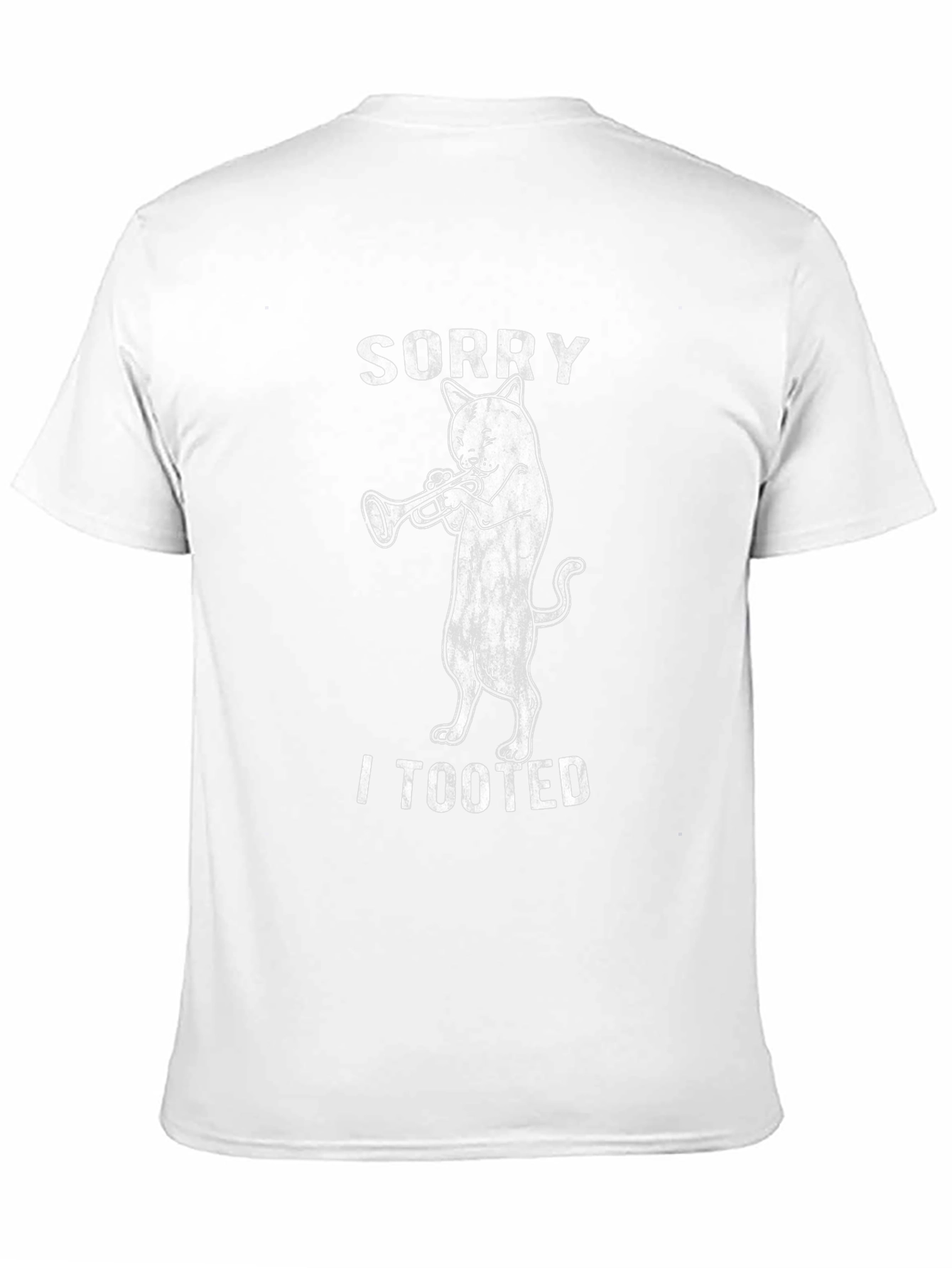 Sorry I Tooted Cat T-Shirt