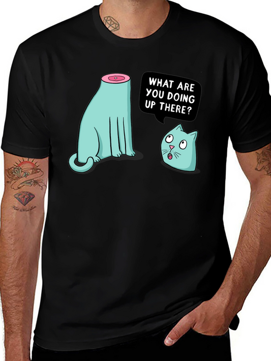 Funny Cat T-Shirt - Headless Humor