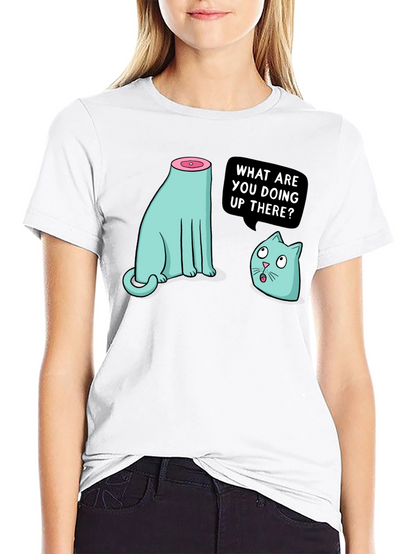Funny Cat T-Shirt - Headless Humor