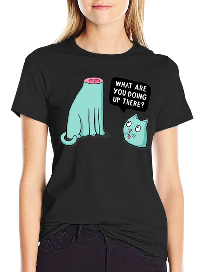 Funny Cat T-Shirt - Headless Humor