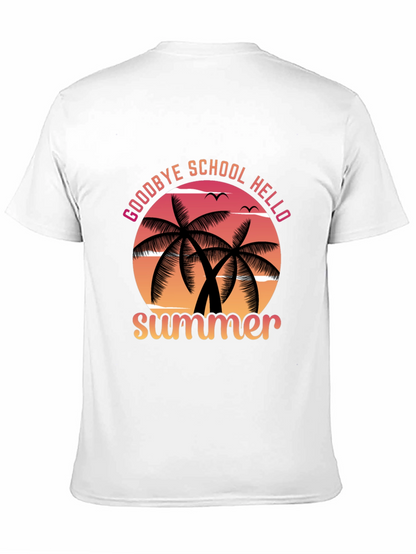 Goodbye School Hello Summer Graphic Tee