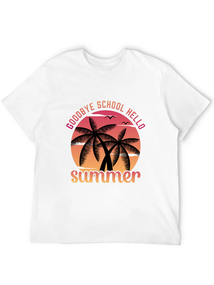 Goodbye School Hello Summer Graphic Tee