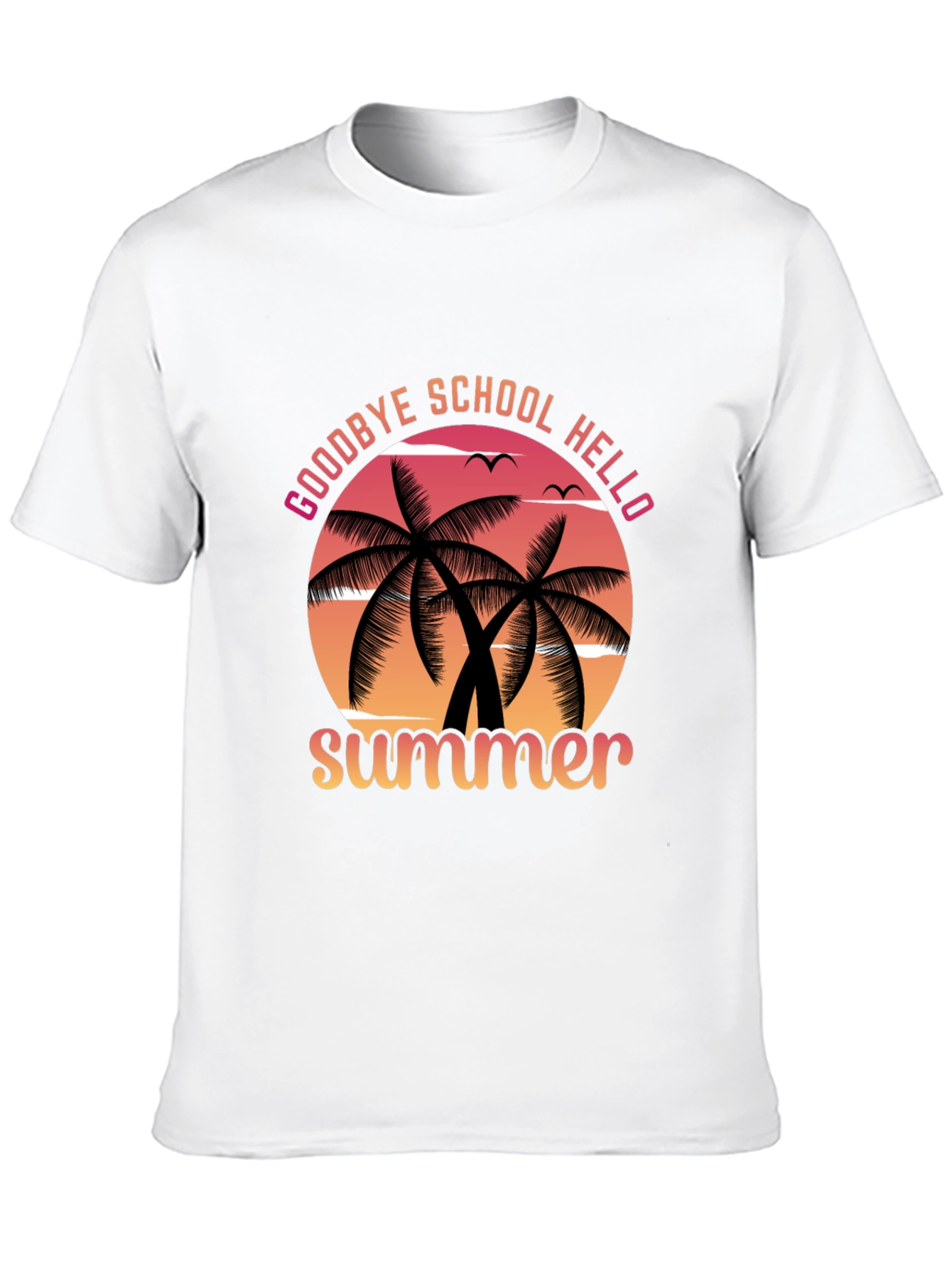 Goodbye School Hello Summer Graphic Tee