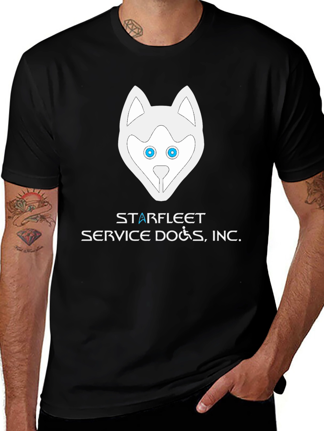 Starfleet Service Dogs Graphic Tee