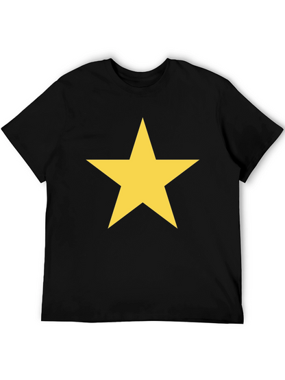 Bold Star Graphic Tee - Modern Casual Wear