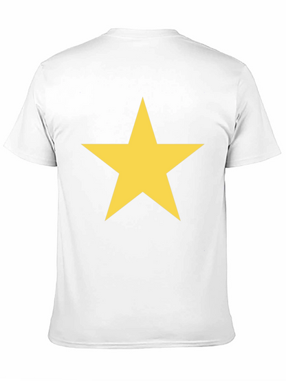 Bold Star Graphic Tee - Modern Casual Wear