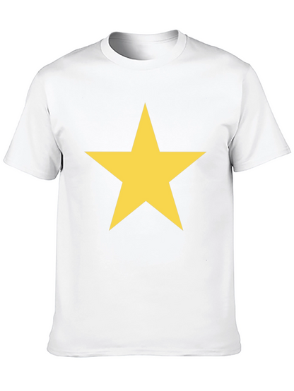 Bold Star Graphic Tee - Modern Casual Wear