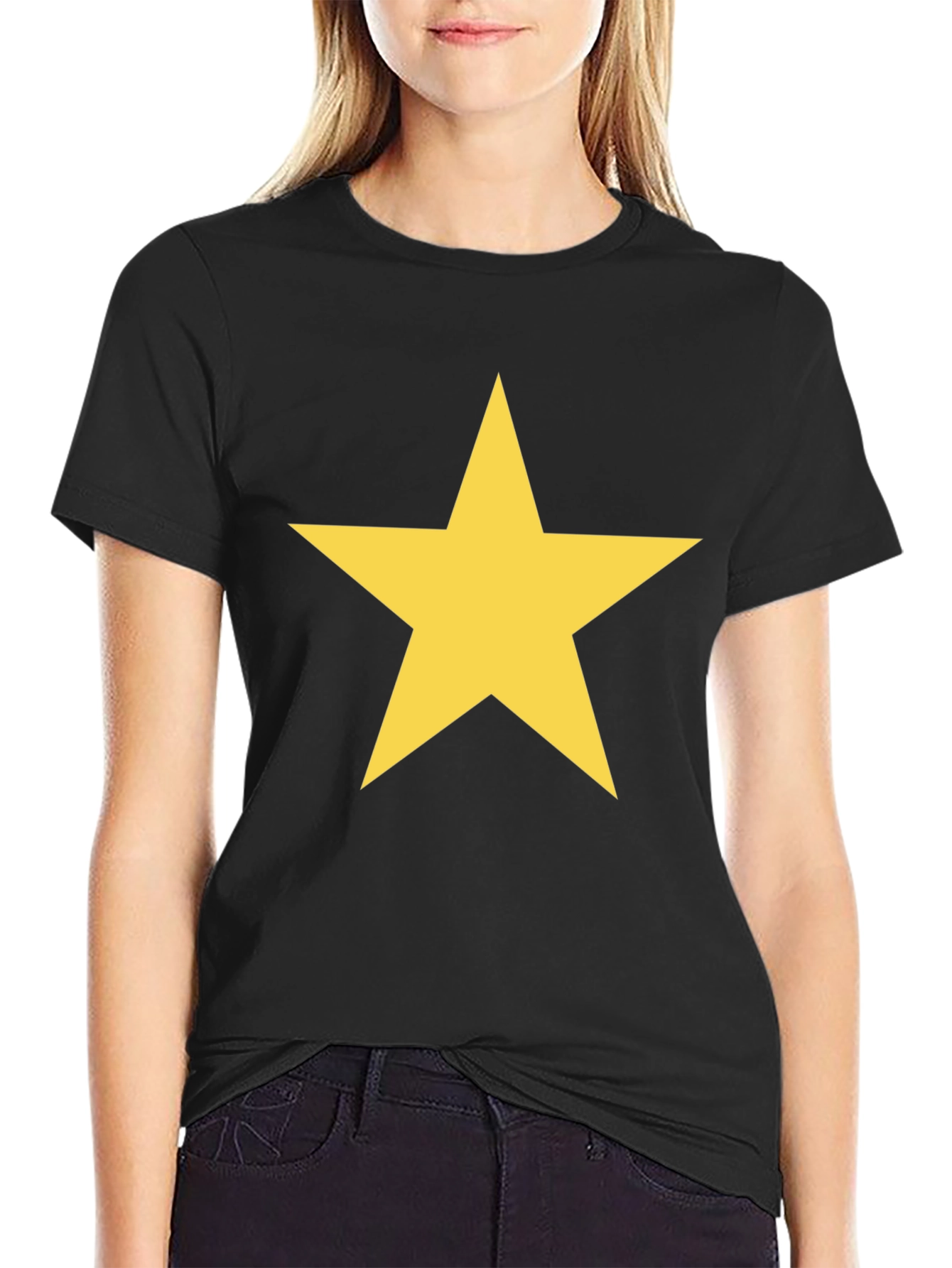 Bold Star Graphic Tee - Modern Casual Wear