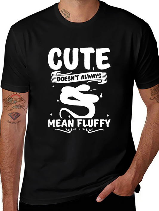 Cute Snake T-Shirt Funny Pet Lover Tee