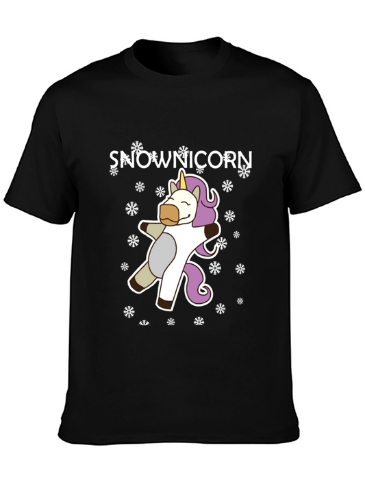 Snow-nicorn T-Shirt - Winter Unicorn Tee