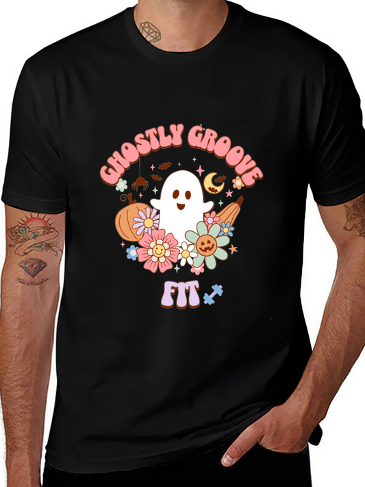 Ghostly Groove Halloween T-Shirt