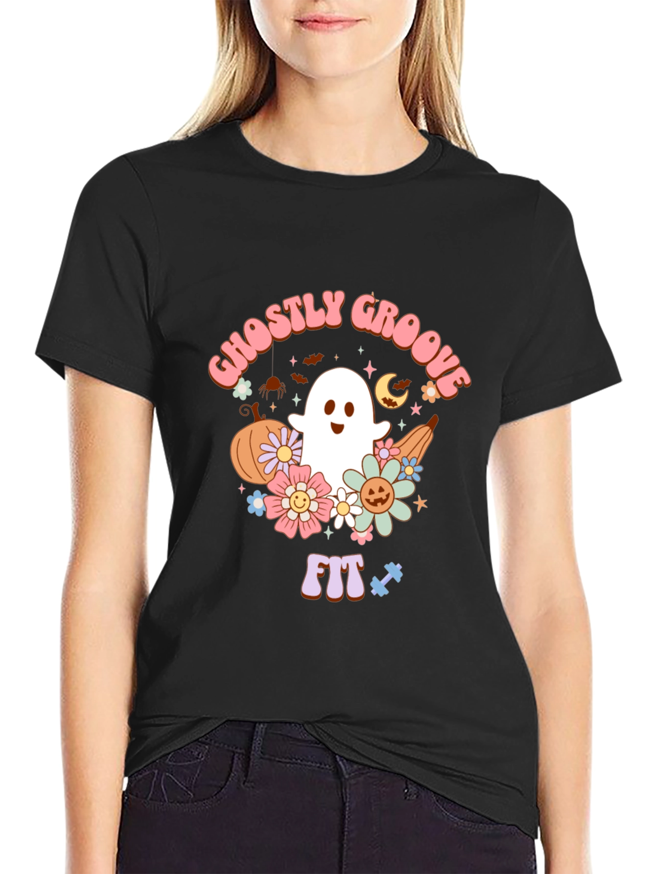 Ghostly Groove Halloween T-Shirt