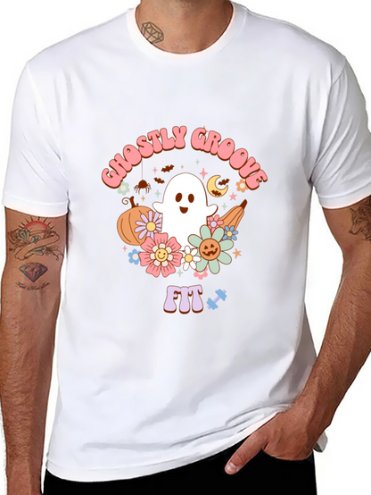 Ghostly Groove Halloween T-Shirt
