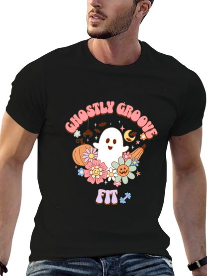 Ghostly Groove Halloween T-Shirt