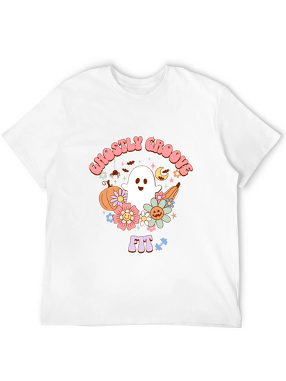 Ghostly Groove Halloween T-Shirt