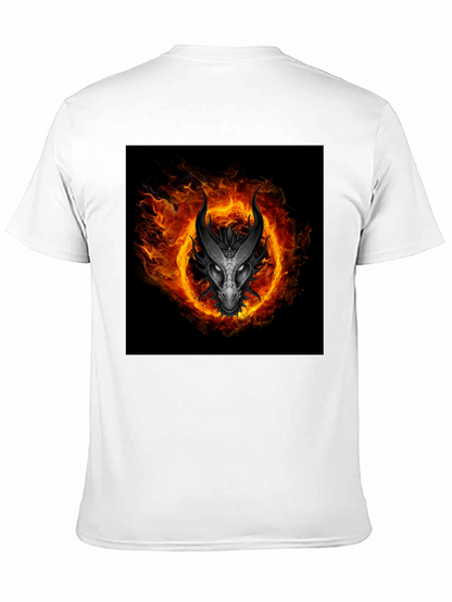 Fiery Dragon T-Shirt - Black