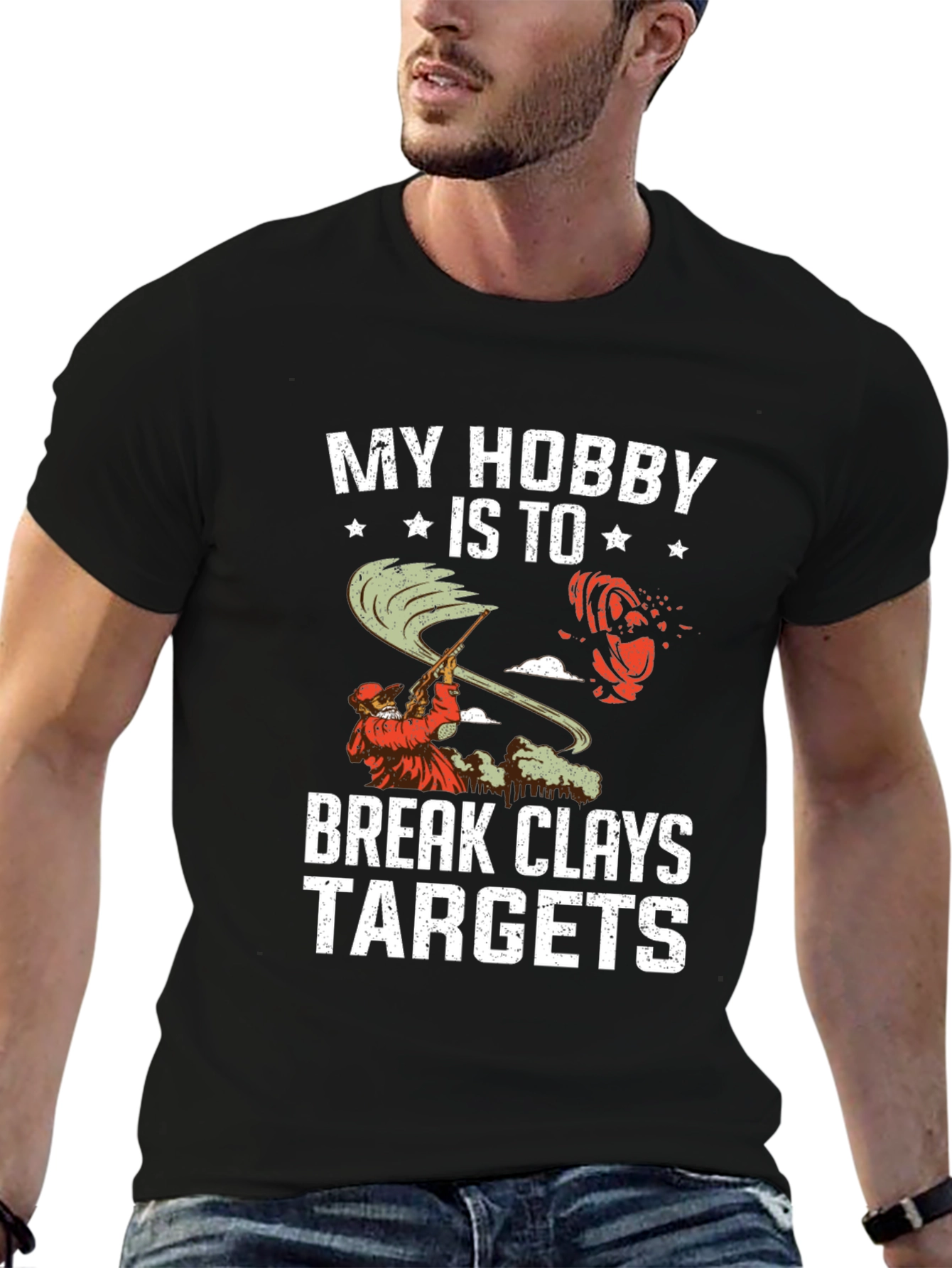 My Hobby is to Break Clays Targets T-Shirt