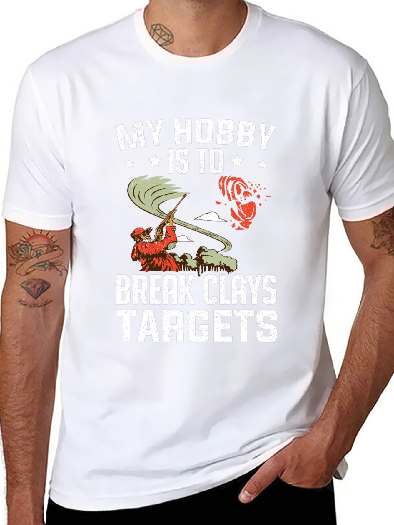 My Hobby is to Break Clays Targets T-Shirt