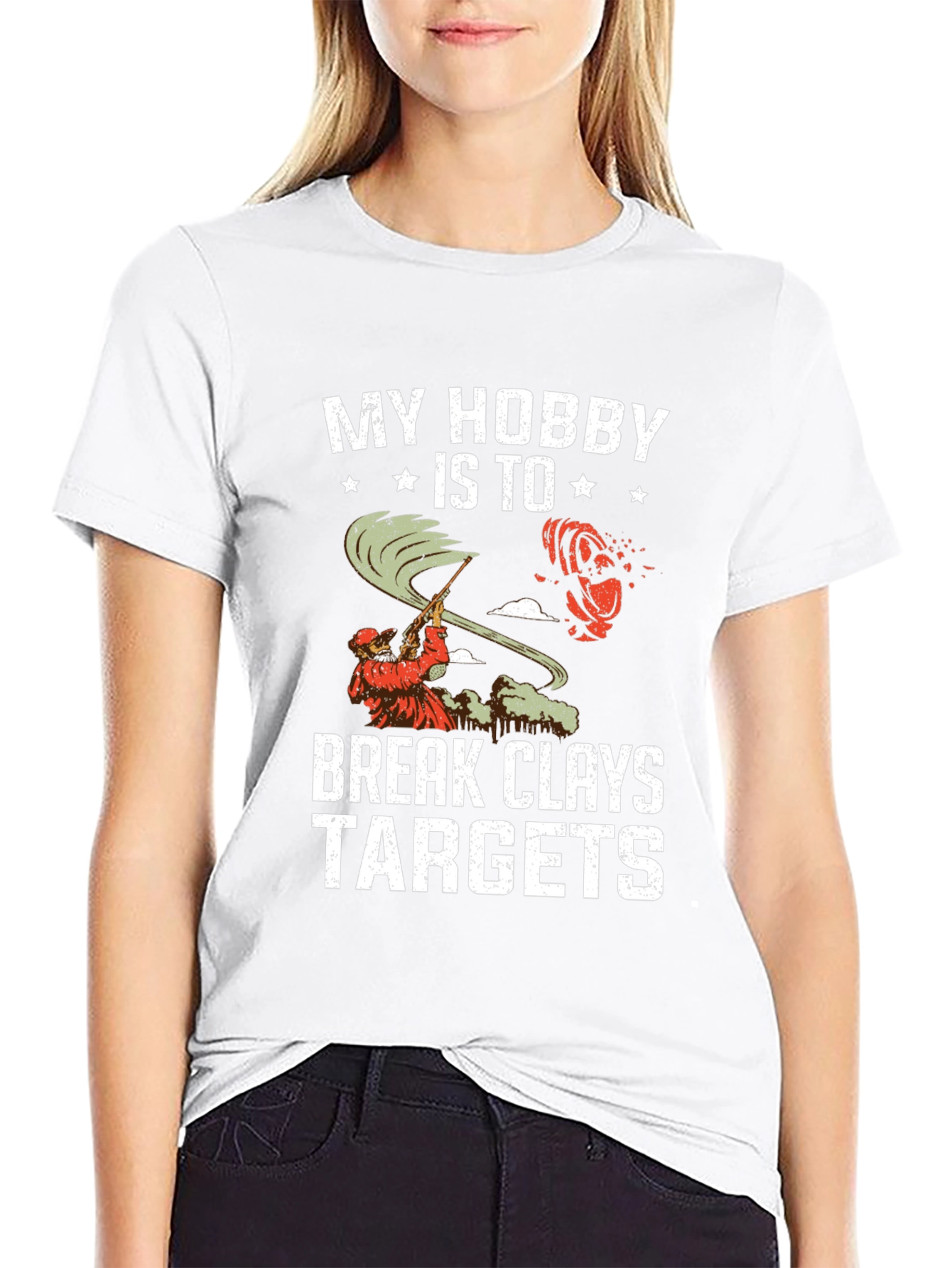 My Hobby is to Break Clays Targets T-Shirt
