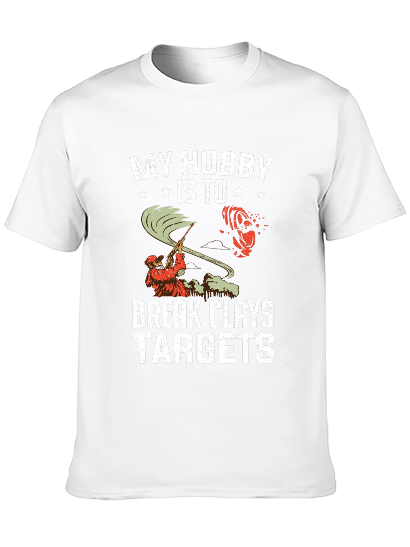 My Hobby is to Break Clays Targets T-Shirt