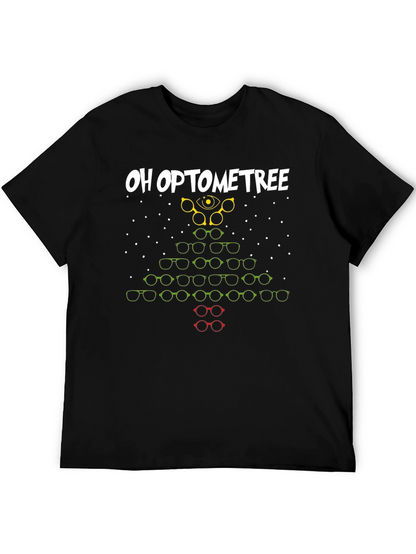 Oh Optometree T-Shirt - Eye Exam Christmas Tee