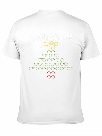 Oh Optometree T-Shirt - Eye Exam Christmas Tee