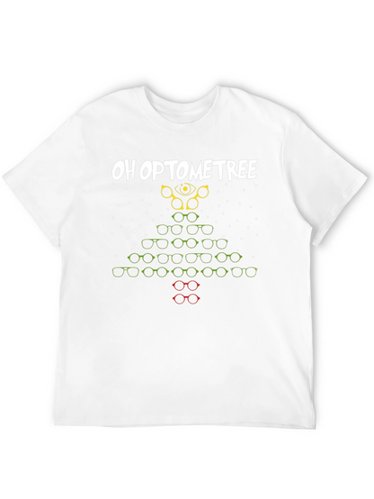 Oh Optometree T-Shirt - Eye Exam Christmas Tee