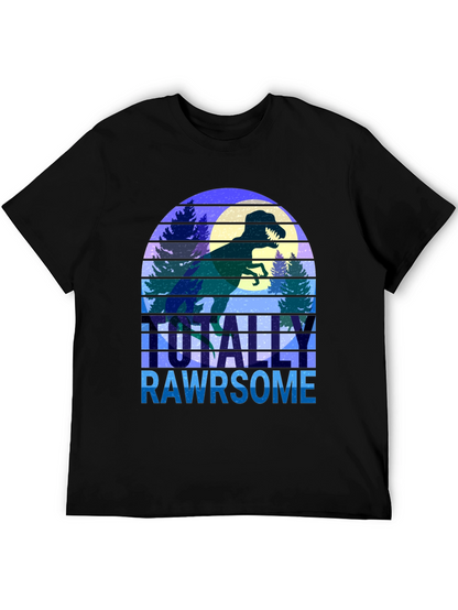 Totally Rawrsome Dinosaur Graphic Tee
