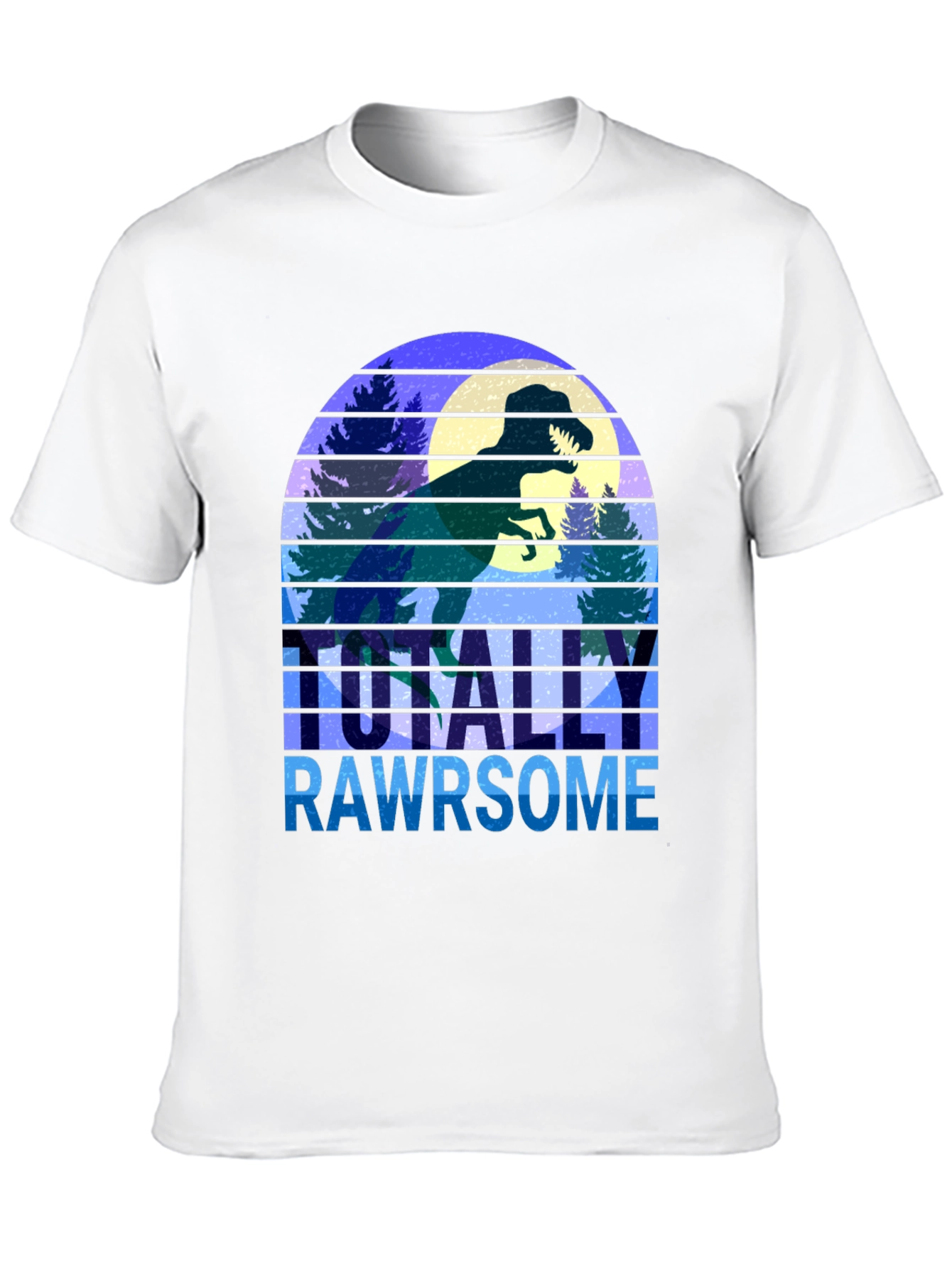Totally Rawrsome Dinosaur Graphic Tee