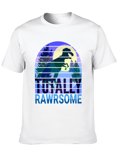 Totally Rawrsome Dinosaur Graphic Tee