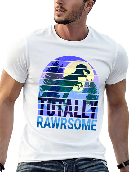 Totally Rawrsome Dinosaur Graphic Tee