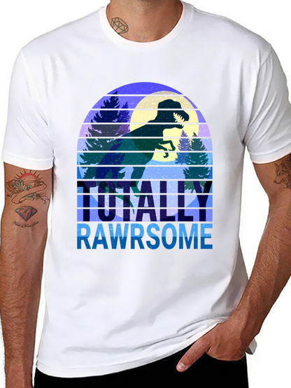 Totally Rawrsome Dinosaur Graphic Tee