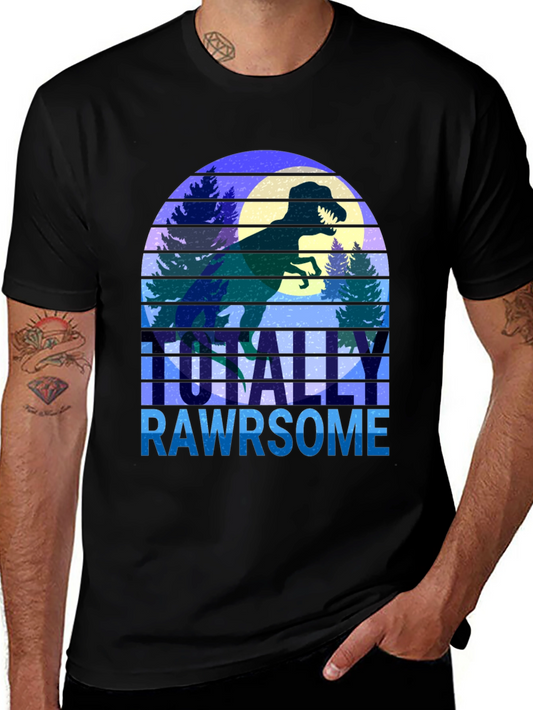 Totally Rawrsome Dinosaur Graphic Tee