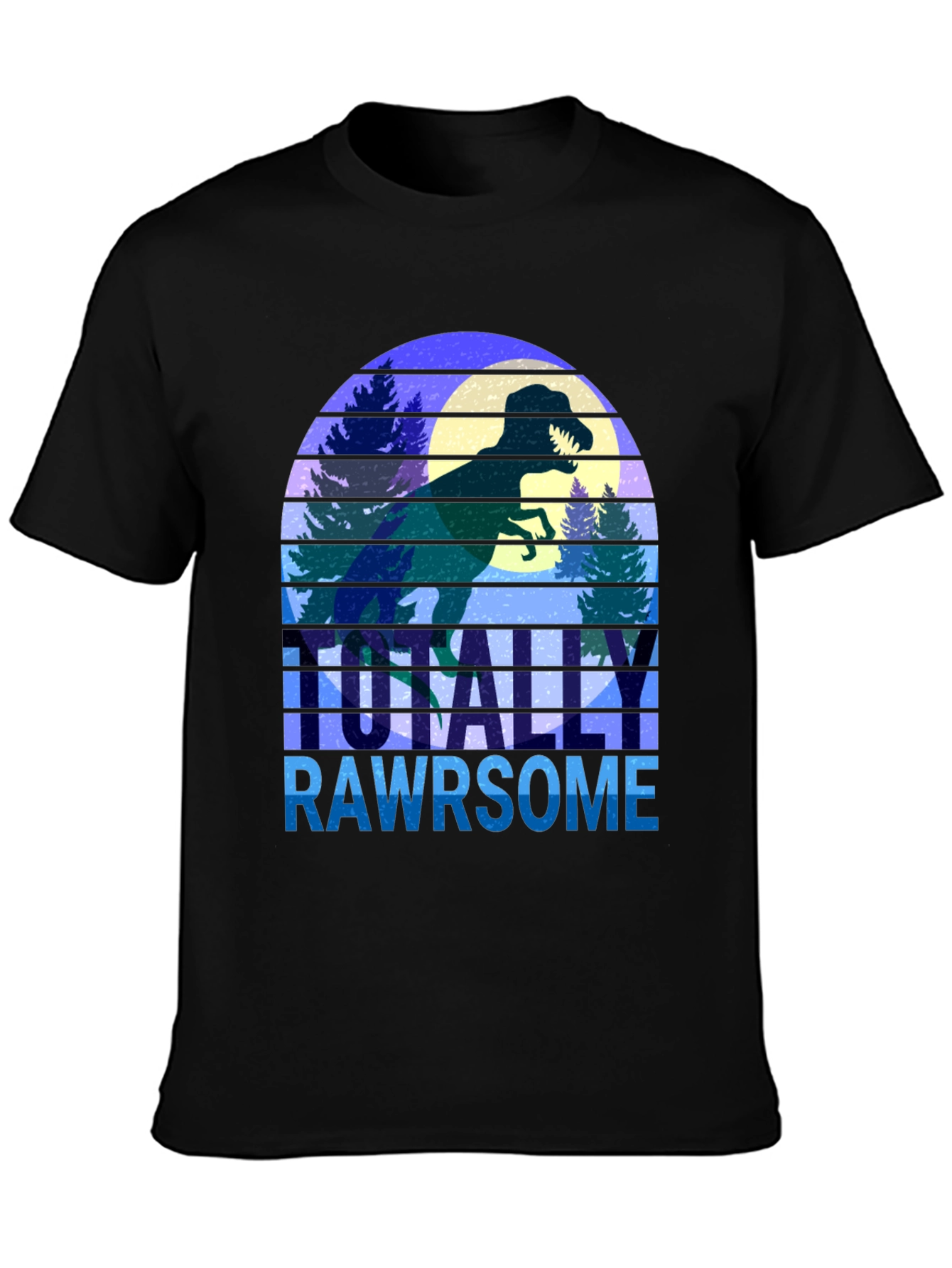 Totally Rawrsome Dinosaur Graphic Tee