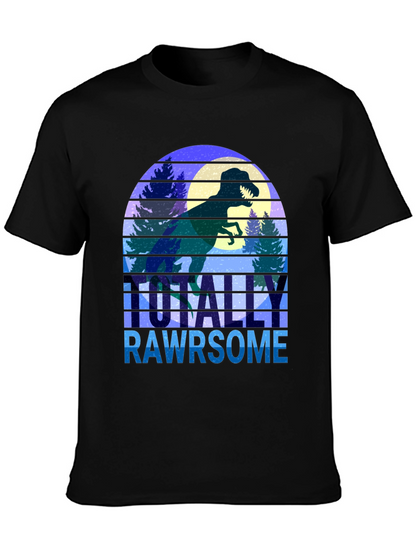 Totally Rawrsome Dinosaur Graphic Tee