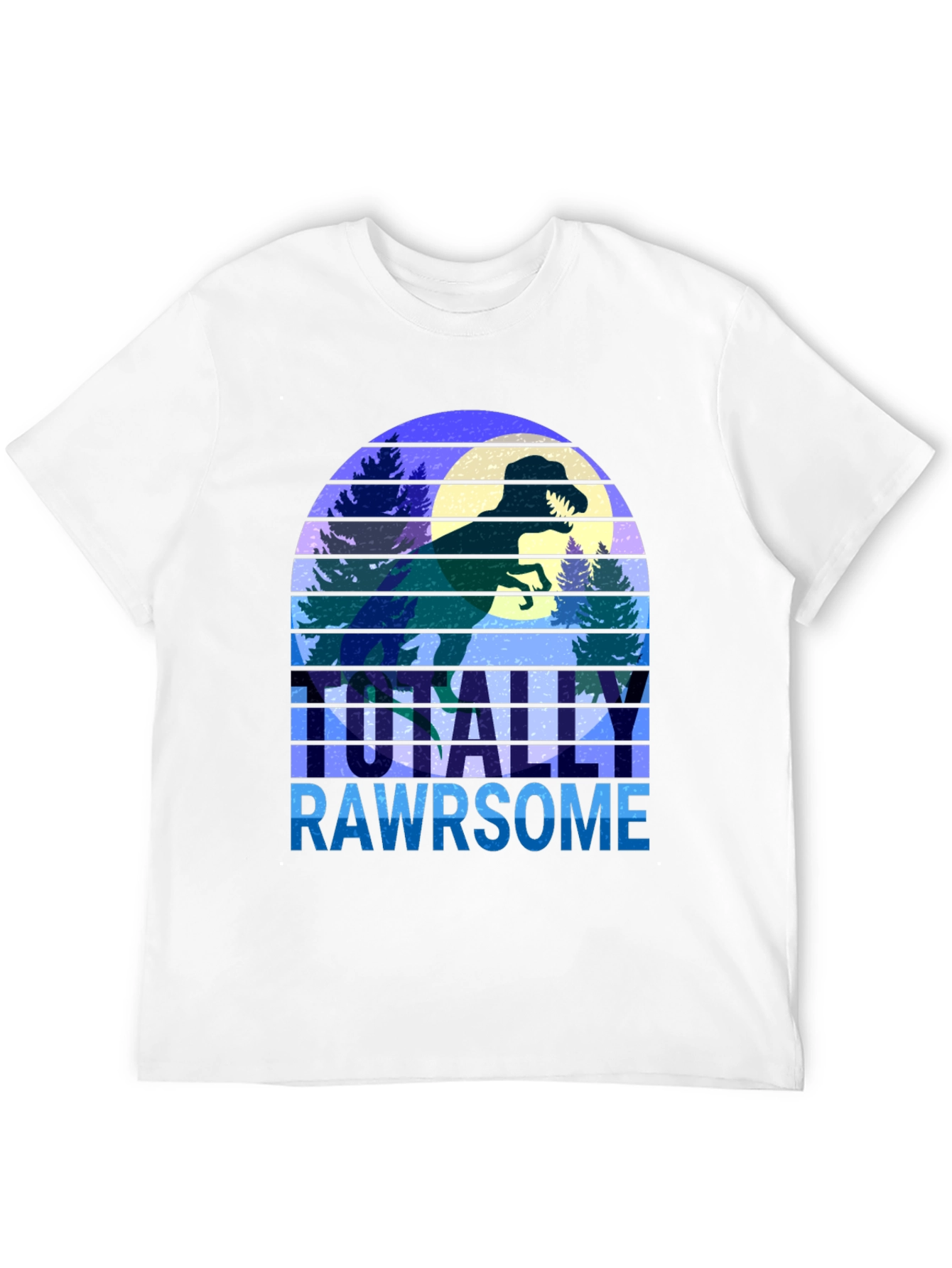 Totally Rawrsome Dinosaur Graphic Tee
