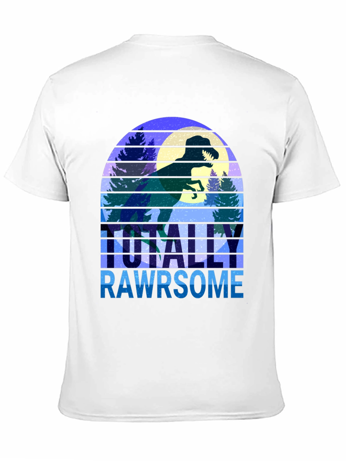 Totally Rawrsome Dinosaur Graphic Tee