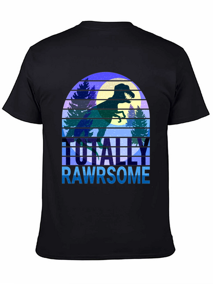 Totally Rawrsome Dinosaur Graphic Tee