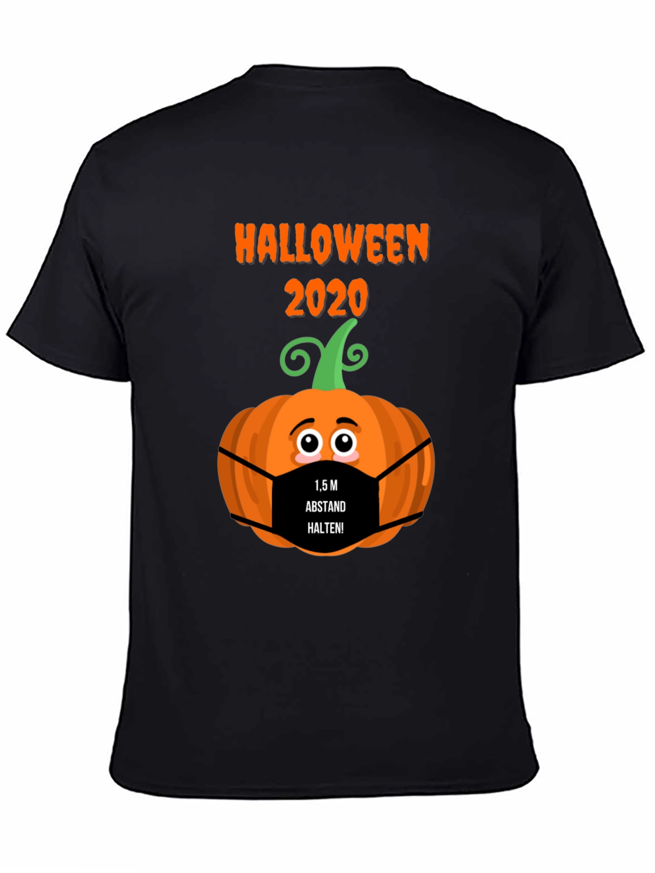 Halloween 2020 Social Distance Pumpkin T-Shirt