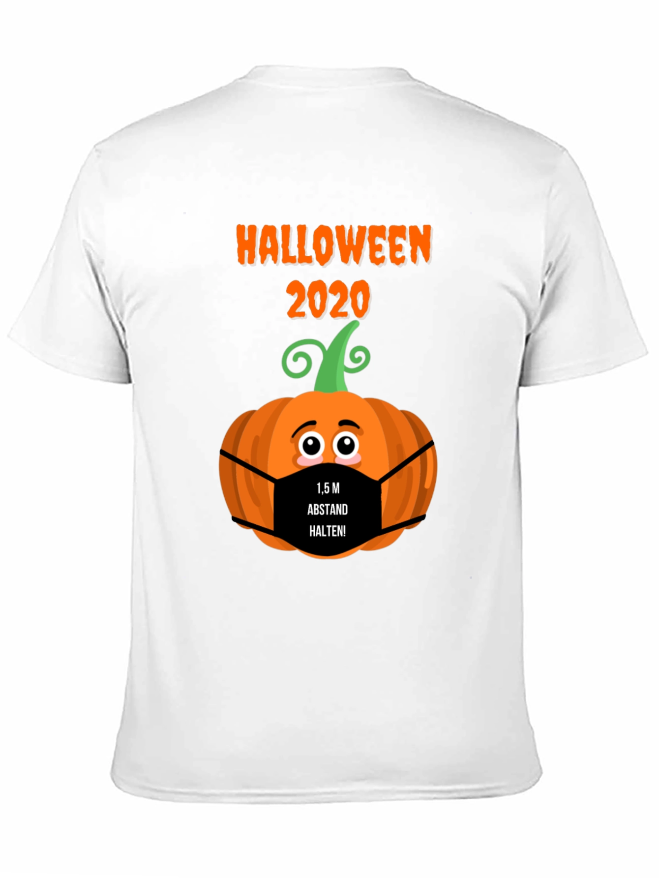 Halloween 2020 Social Distance Pumpkin T-Shirt