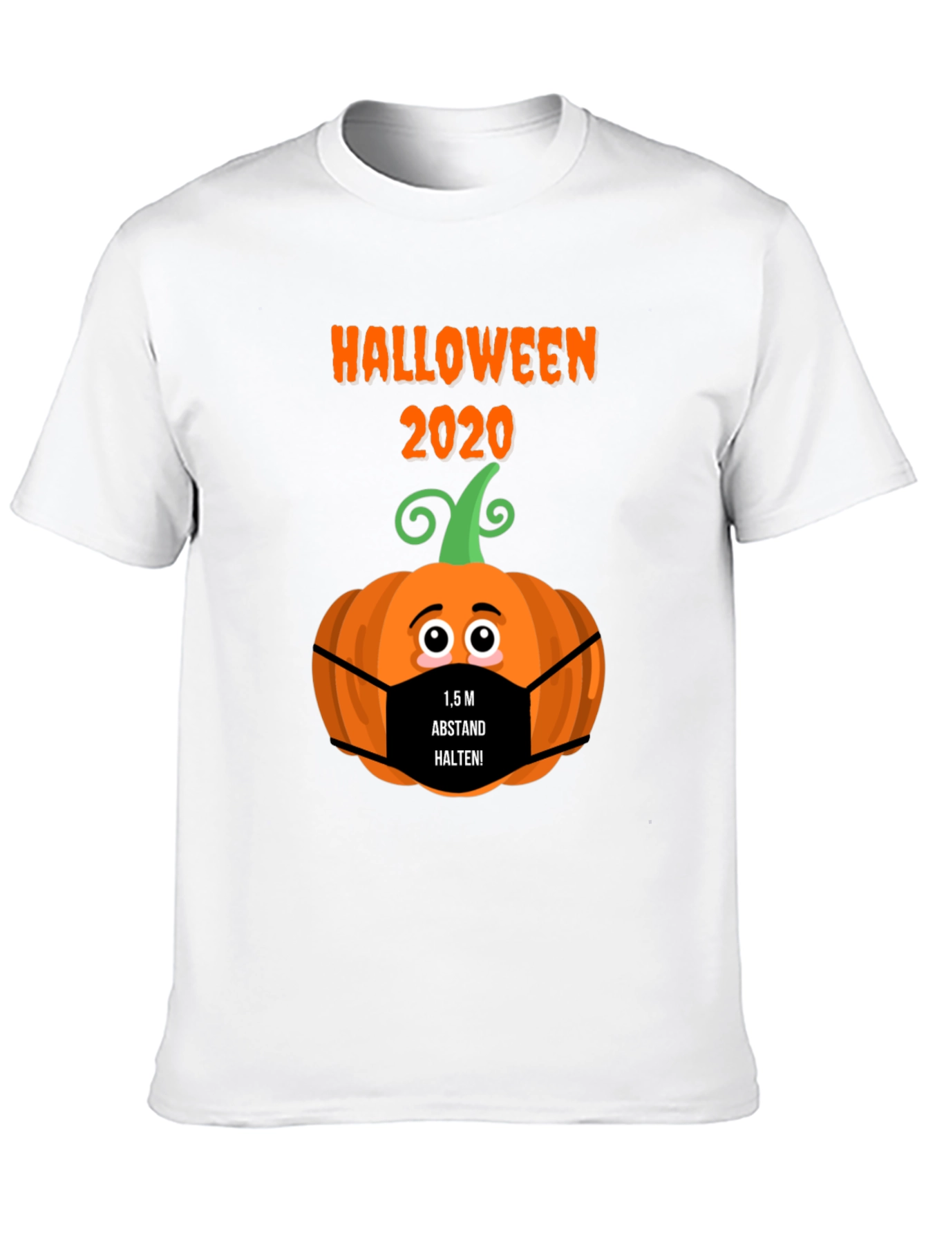 Halloween 2020 Social Distance Pumpkin T-Shirt