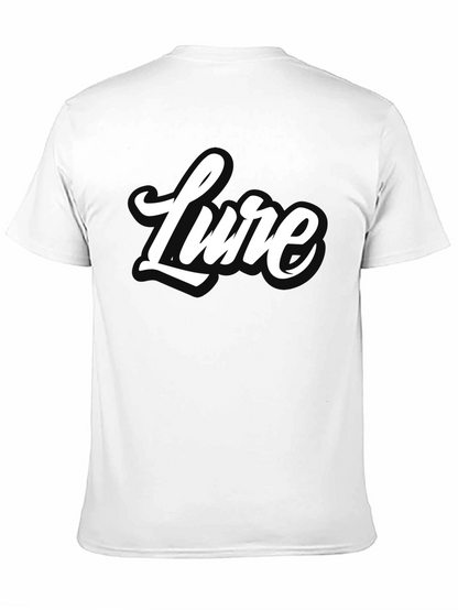 Lure Graphic Tee - Stylish Black Cotton T-Shirt