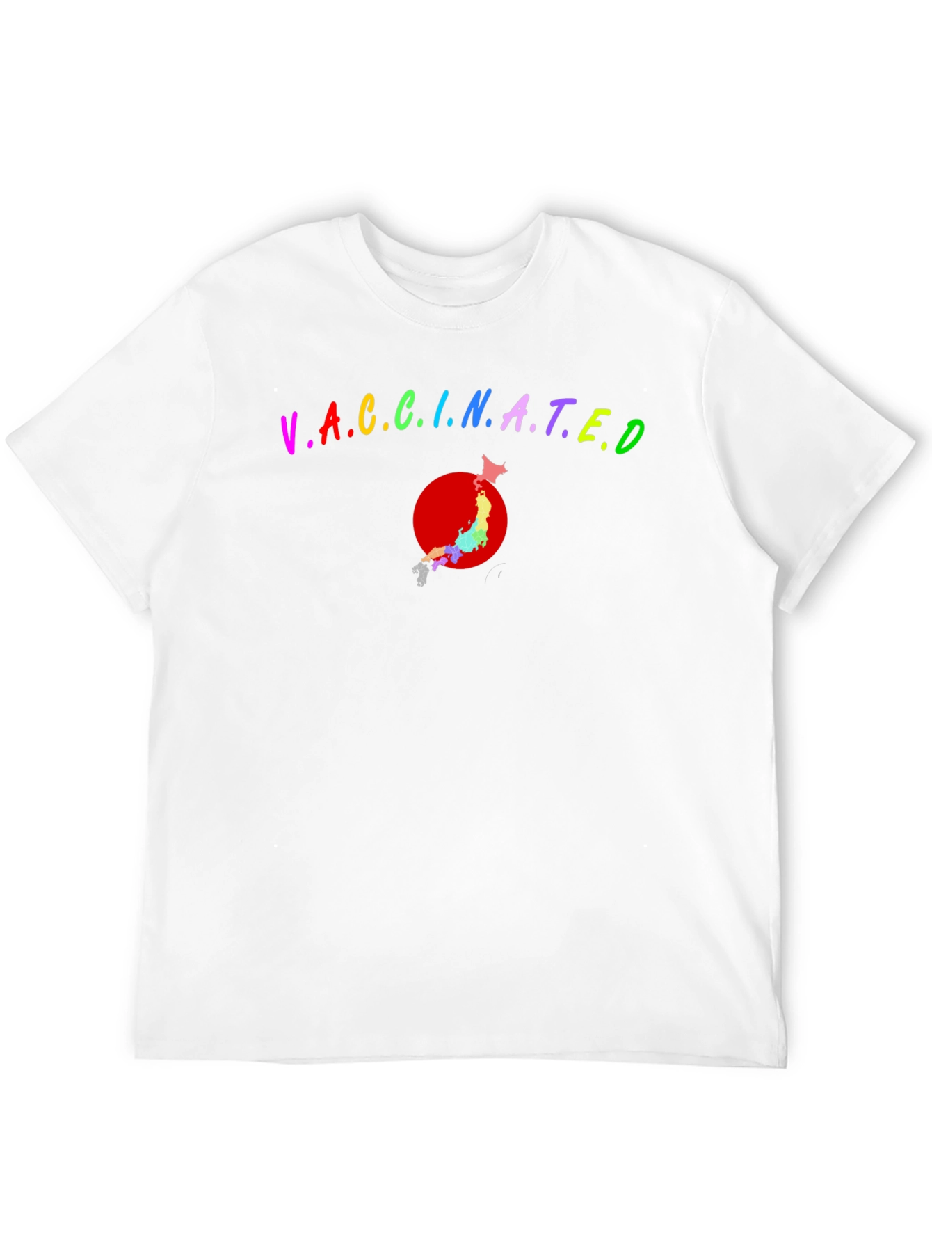 Vaccinated Japan Pride T-Shirt