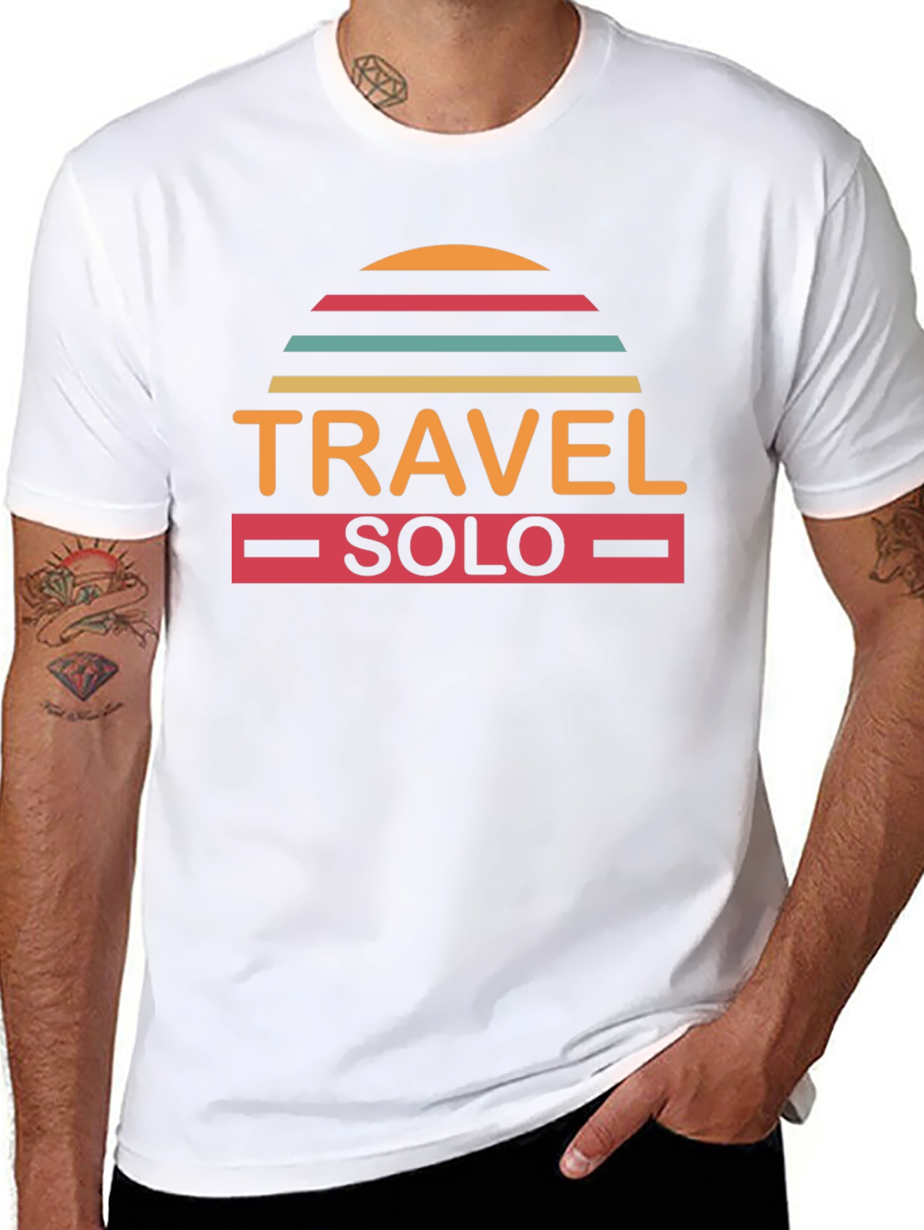 Travel Solo Graphic T-Shirt - Adventure Tee