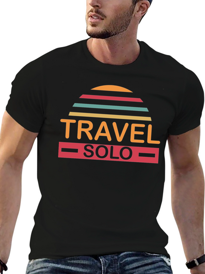 Travel Solo Graphic T-Shirt - Adventure Tee