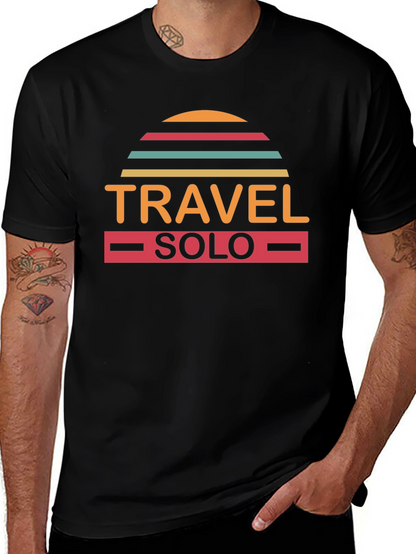 Travel Solo Graphic T-Shirt - Adventure Tee