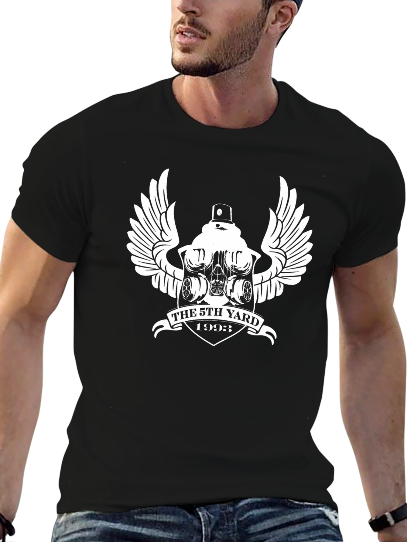 The 5th Yard 1993 Black Graphic Tee