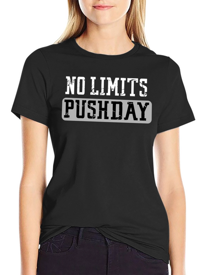 No Limits Pushday Black T-Shirt